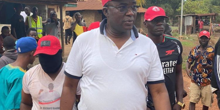 Dr. Richard Konteh’s “Hope and Unity” Campaign Ignites Passion in Pujehun District