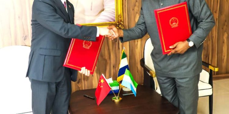 To Strengthen Sierra Leone Ties… China Donates $100,000 in School Materials