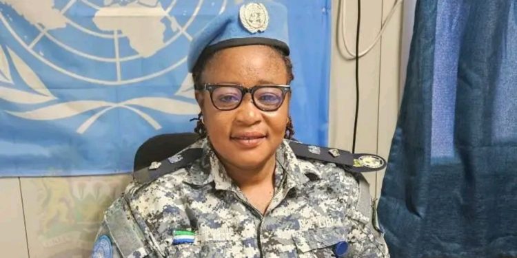 Sierra Leone’s Zainab Gbla Named UN Woman Police Officer of the Year