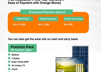 Orange-SL Launches ‘Pay as you go’ Energy Solar kits