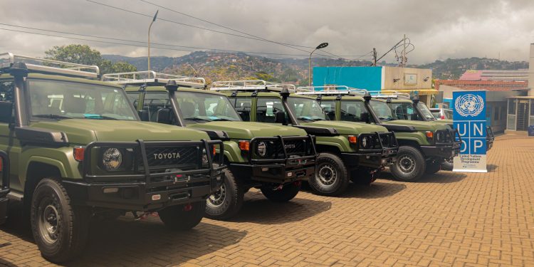 UNDP Hands Over Vehicles to EPA