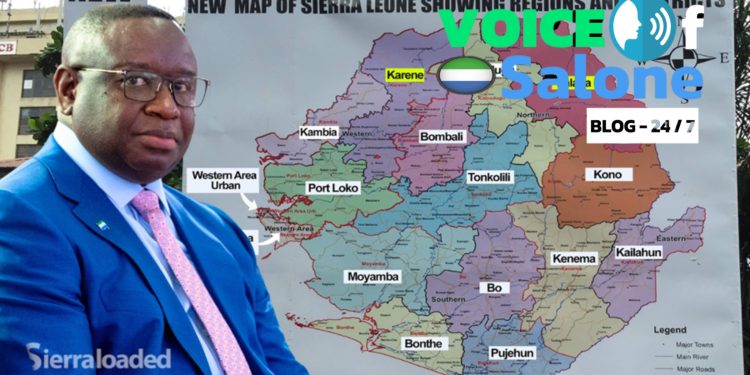 Sierra Leone Cabinet Approves Two New Districts