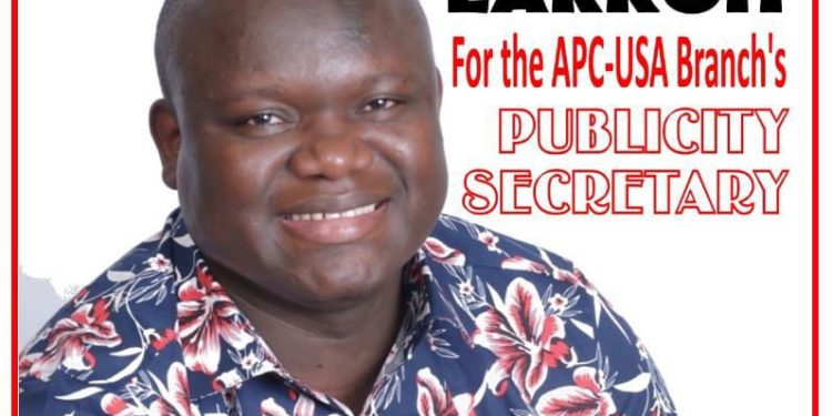 For APC-USA Publicity Secretary Role… Abraham Lincoln Larkoh Emerges as Frontrunner
