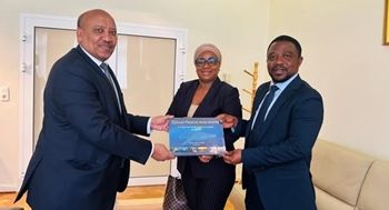 Ambassador-Designate Pays Courtesy Call on the Ambassador of Djibouti