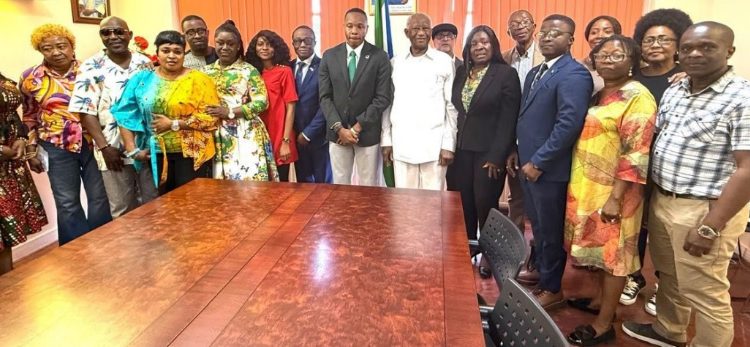 Chief Minister Visits Sierra Leone High Commission in London