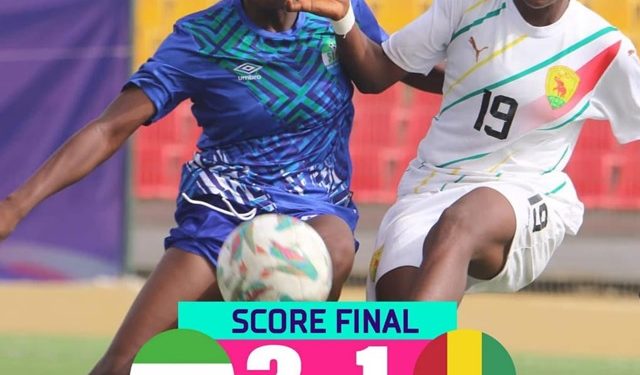 Sierra Queens Bounce Back with 3-1 Victory Over Guinea in WAFU Zone A Championship