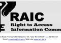  RAIC Engages Regional Stakeholders on Digital Access to Information and Compliance