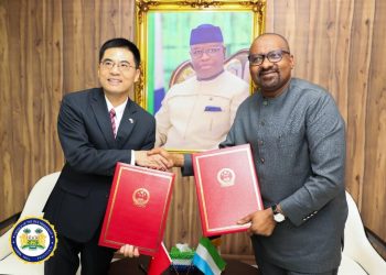 To Strengthen Sierra Leone Ties…  China Donates $100,000 in School Materials 