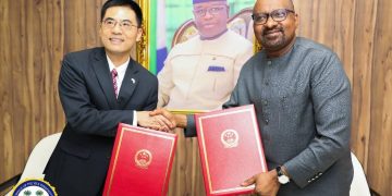 To Strengthen Sierra Leone Ties…  China Donates $100,000 in School Materials 