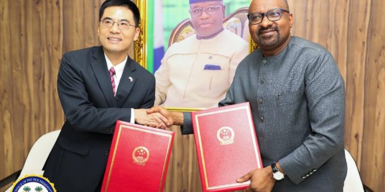 To Strengthen Sierra Leone Ties… China Donates $100,000 in School Materials