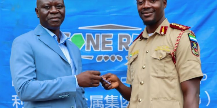 LRMG Donates Motorbikes, Communication Equipment, and Computers to Boost Road Safety in Sierra Leone