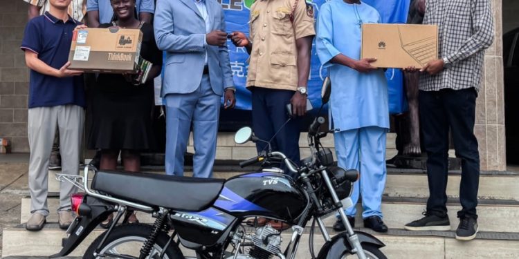 LRMG Donates Motorbikes, Communication Equipment, and Computers to Boost Road Safety in Sierra Leone