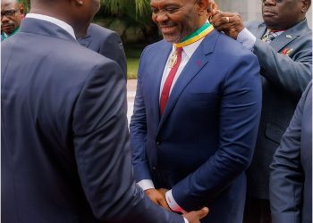 For Championing African Development… Gabonese President Honours Tony Elumelu with Nation’s Highest Award