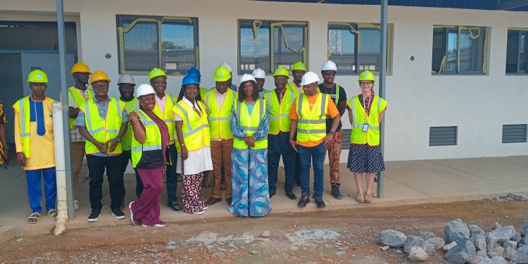 MoPED Minister inspects 3 project sites in Kono