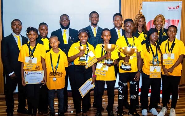 At 6th National Spelling Bee… UBA- SL Champions Youth Empowerment