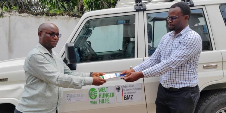 WHH Donates Brand-new Toyota Land Cruiser Vehicle to Land-For- Life Initiative
