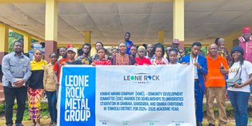 Leone Rock Metal Group Awards 210 Scholarships to Students in Mining Communities