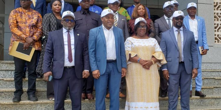 On Anti-Drug Strategies…  ECOWAS MPs Tour Ministry of Foreign Affairs