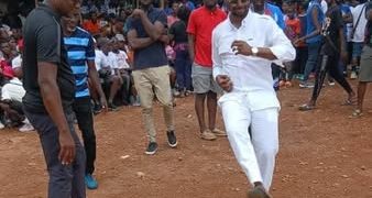 Minister Ibrahim Sannoh Kicks Off Youth-Driven Community Match, Sparks National Pride