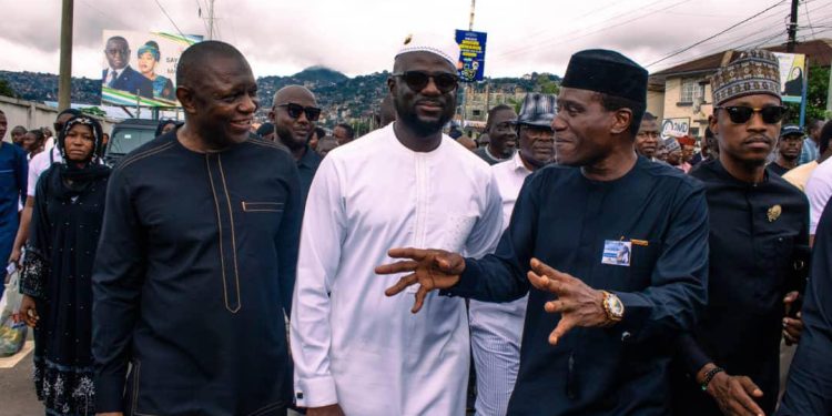 Ady Macauley Pays Last Respect to Late Justice Binneh Kamara