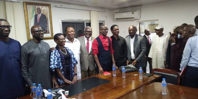 Dr. Ibrahim Bangura Joins APC NAC Meeting