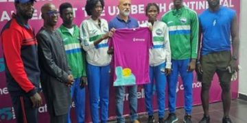 Africell CEO Supports Sierra Leone U18 Volleyball Team to Continental Stage