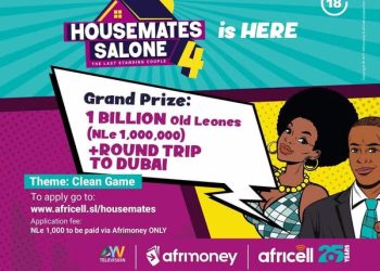 Afrimoney is Your Ticket In — Apply Now for Housemates Salone 2025  
