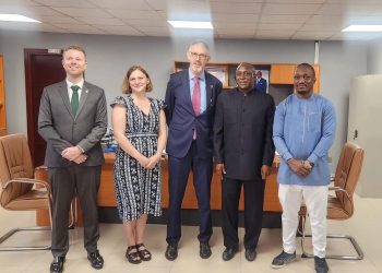 Outgoing Irish Ambassador Bids Farewell to PI-CREF Chairman Yumkella