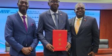 Minister of Finance Secures USD 300 million Investment to cover mine construction, transportation networks, and beneficiation facilities for the Tonkolili North Iron Ore Deposit