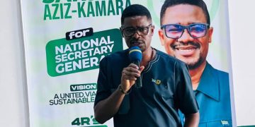 Grassroots Back Sarjoh Aziz-Kamara for SLPP Secretary General
