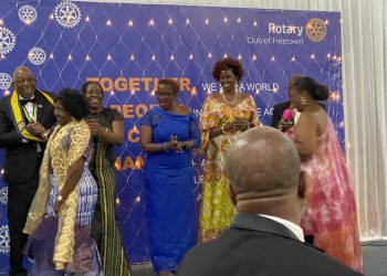 Rotary Club of Freetown Inducts New Executive for 2025/2026
