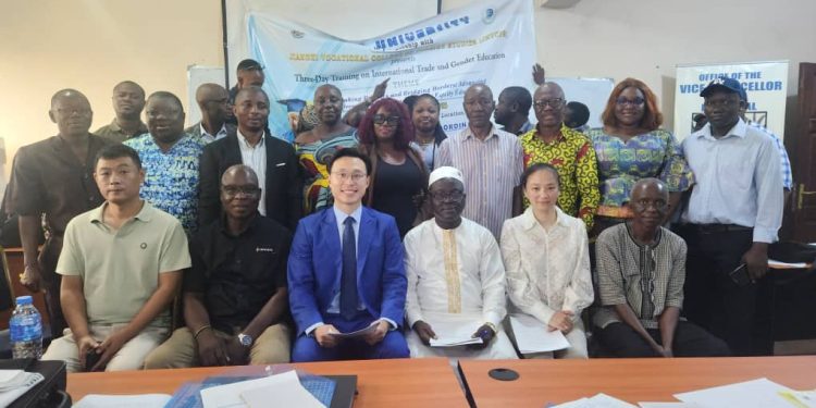 As Njala University Launches Training on Trade and Gender Education…  Professor Koroma Deepens Global Partnerships with Chinese Institution