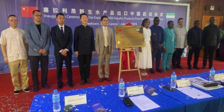 Sierra Leone Launches Fish Export Deal with China