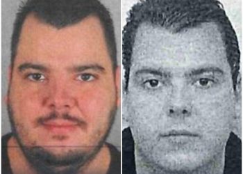 Leijdekkers’ mugshots. (Via Europol)