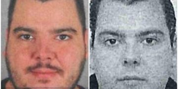 Leijdekkers’ mugshots. (Via Europol)