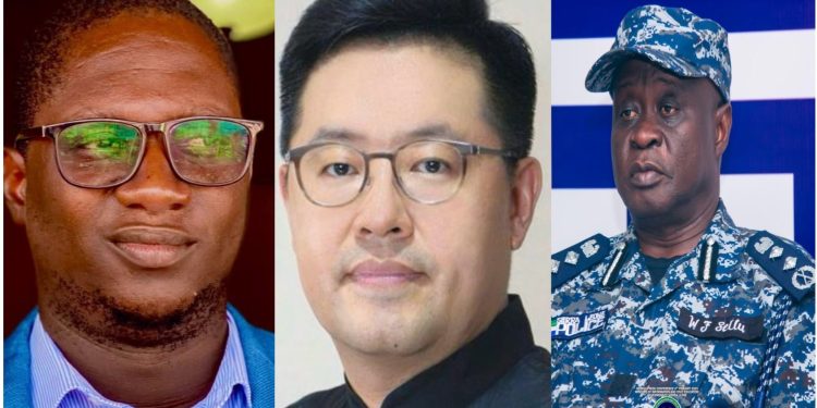 POLICE DETAINS THOMAS DIXON