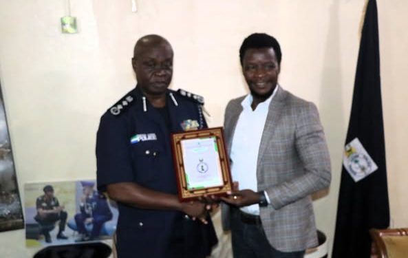 SLAJ PAYS COURTESY CALL ON IGP SELLU