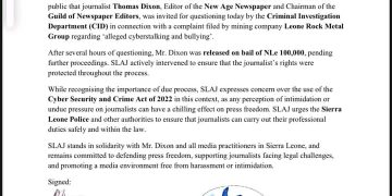 SLAJ Expresses Concern Over Use Cyber Law and Press Freedom