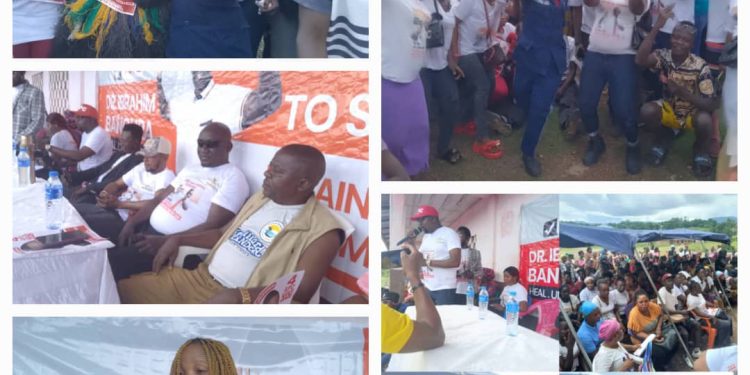 The Iron Ladies of Dr. Ibrahim Bangura Hold Historic Kenema Meeting