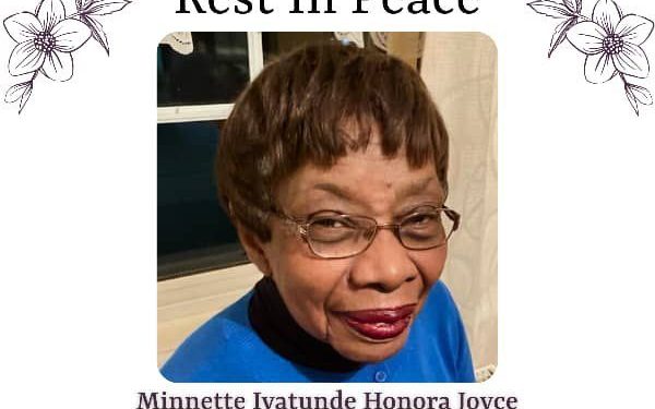 NOTICE REGARDING THE OPENING OF A BOOK OF CONDOLENCES RELATING TO THE DEATH OF MRS MINNETTE IYATUNDE HONORA JOYCE GOLLEY (NEE LUKE-COLE)