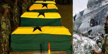 GHANA MOURNS…  HELICOPTER CRASH CLAIMS LIVES OF TOP OFFICIALS