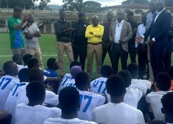 Ahead of WAFU A U-17 Tournament…  SLFA President Inspires National U-17 Team