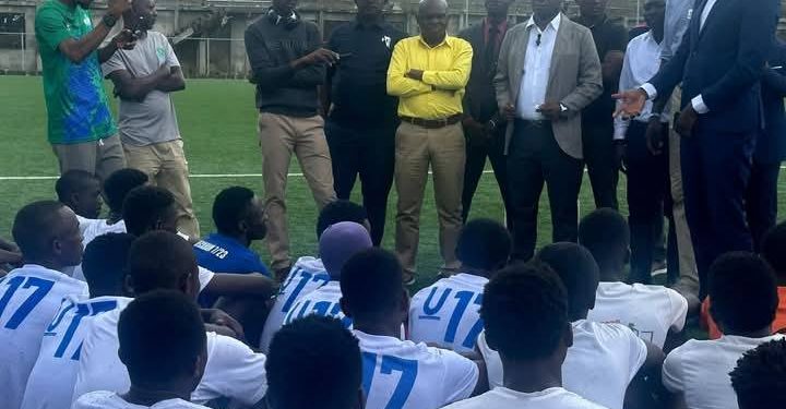 Ahead of WAFU A U-17 Tournament… SLFA President Inspires National U-17 Team