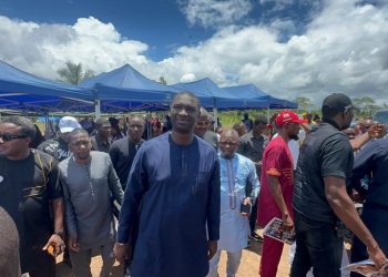 Dr. Ibrahim Bangura Leads DIB Movement Delegation to Funeral of Chief Masianday