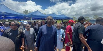 Dr. Ibrahim Bangura Leads DIB Movement Delegation to Funeral of Chief Masianday