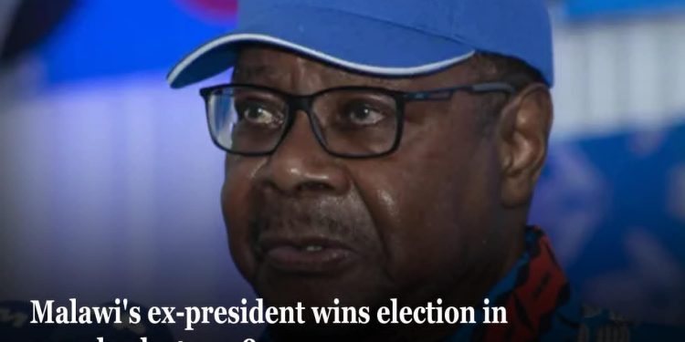 Malawi’s Ex-President Wins Malawi Presidential Election