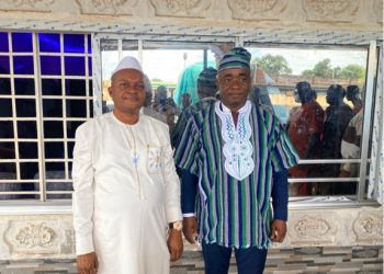 SLFA President Honoured with Chieftaincy Title in Lunsar