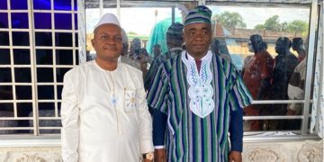 SLFA President Honoured with Chieftaincy Title in Lunsar