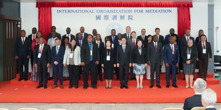 The Inauguration of the International Organization for Mediation Headquartered in Hong Kong