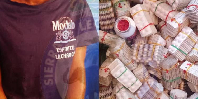 US-Based Sierra Leonean Arrested with Suspected Tramadol at Rogberay Checkpoint